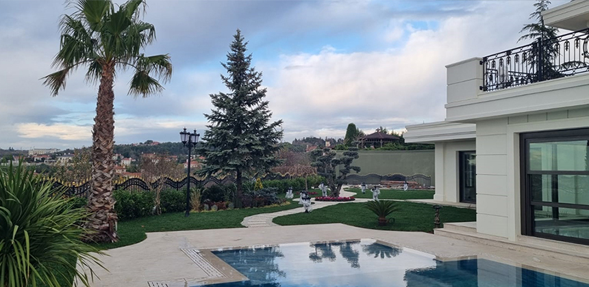 Arnavutköy Peyzaj Bahçe Düzenleme | Villa ve Müstakil Bahçe Peyzaj 