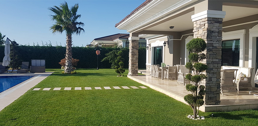 Zekeriyaköy Peyzaj Bahçe Düzenleme | Lüks Villa Bahçesi Tasarımı